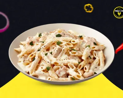 Pâtes à la crème au poulet