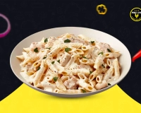 Pâtes à la crème au poulet